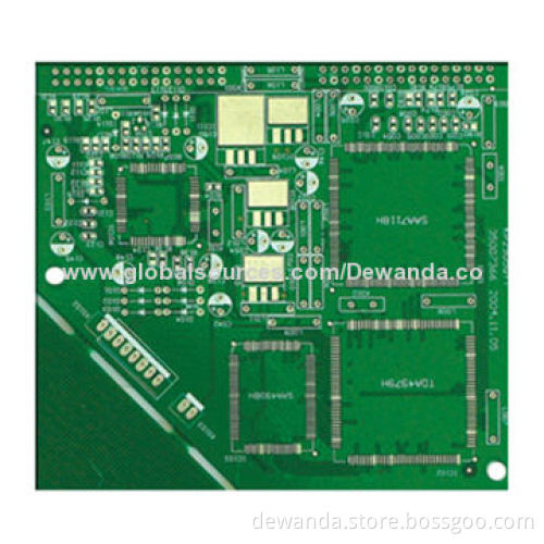 Multilayer Electronic PCBs, Immersion Gold Surface Treatment